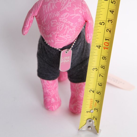 [RARE] Victoria's Secret  PINK - Collectible Puppy with a T-Shirt & Charm - Picture 11 of 12